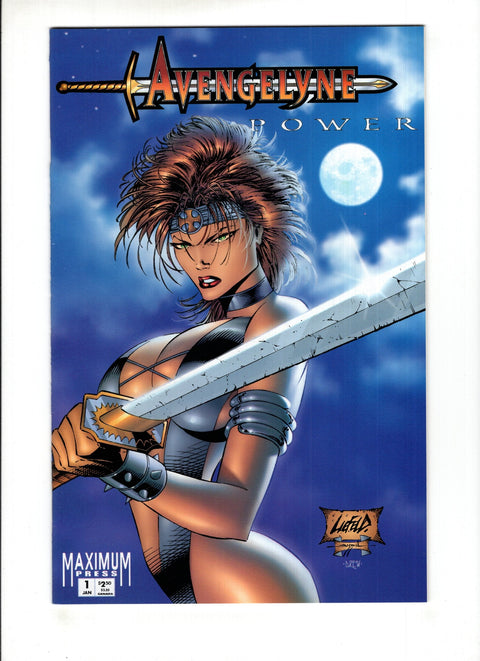 Avengelyne: Power #1A Regular Cover Maximum Press 1995