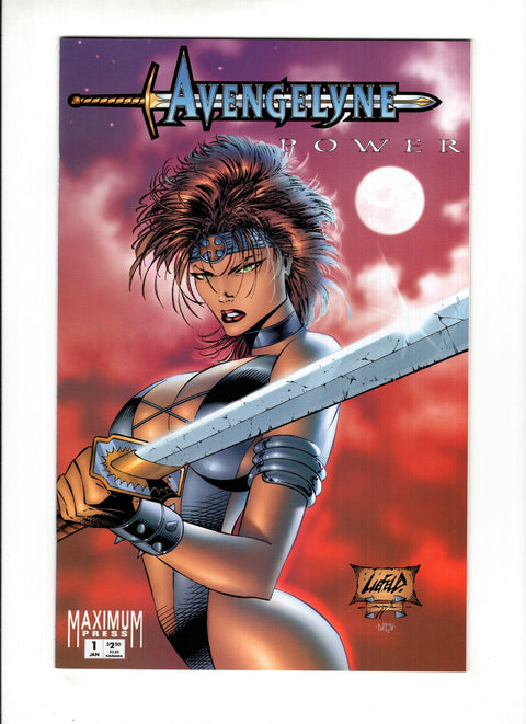 Avengelyne: Power #1B Variant Cover Maximum Press 1995