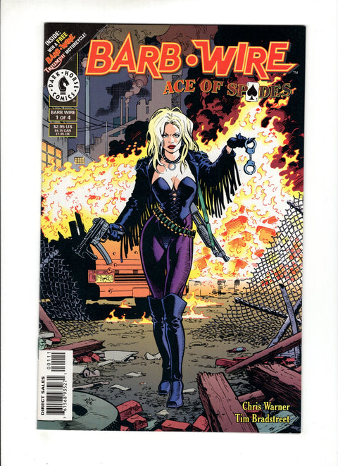 Barb Wire: Ace of Spades #1-4 Complete Series Dark Horse Comics 1996