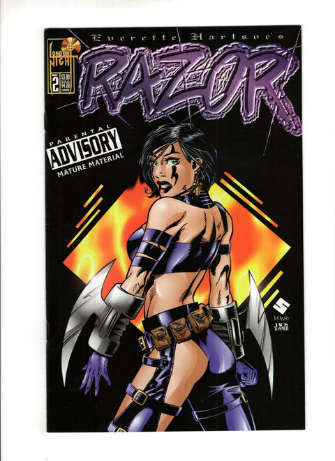 Razor, Vol. 2 #2 London Night Studios 1996