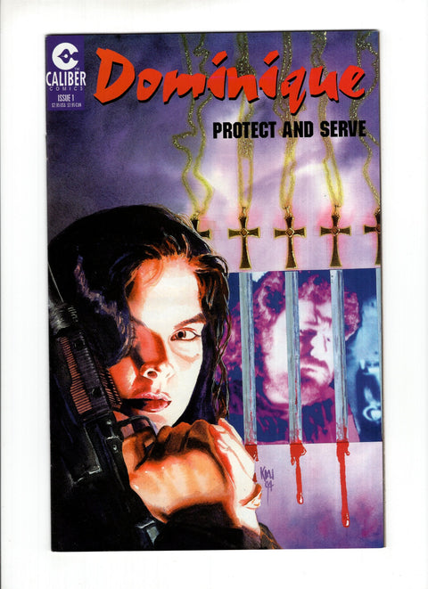 Dominique: Protect and Serve #1 Caliber Comics 1994