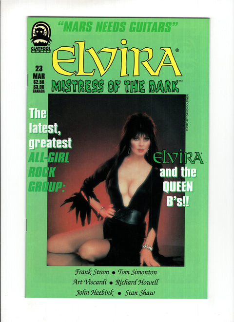 Elvira Mistress of the Dark #23 Claypool Comics 1995