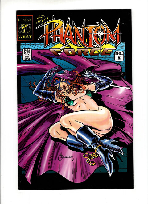 Phantom Force #8 Genesis West Comics 1994