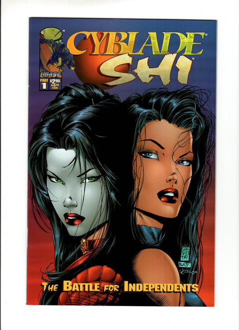 Cyblade / Shi: The Battle For Independents #1A Firs appearance of Witchblade (Sara Pezzini) Image Comics 1995