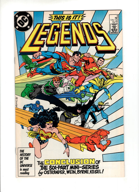Legends #6A DC Comics 1987