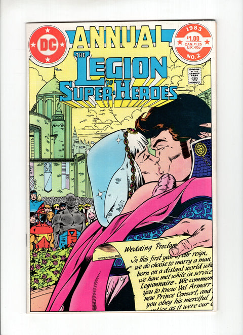 Legion of Super-Heroes, Vol. 2 Annual #2A  DC Comics 1983