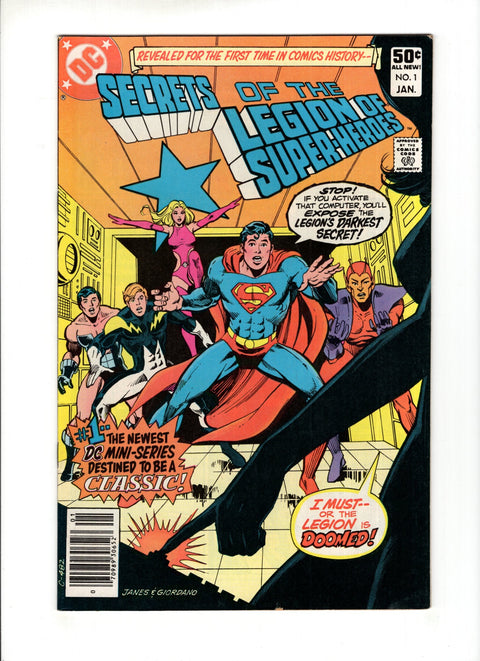 Secrets of the Legion of Super-Heroes #1A DC Comics 1981