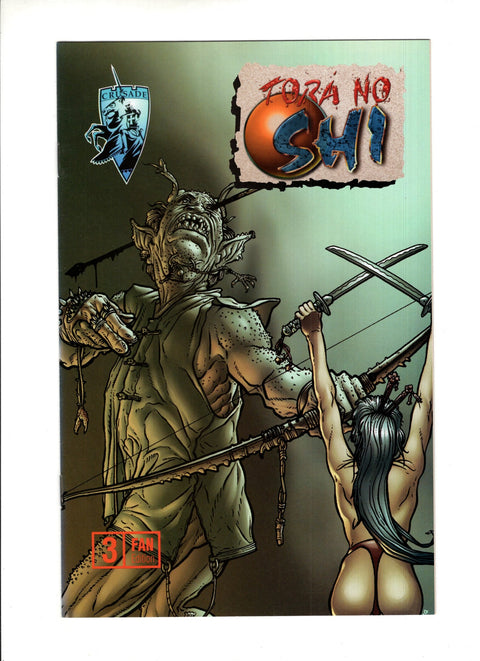 Shi: The Blood of Saints #3B Variant Cover Crusade Comics 1996