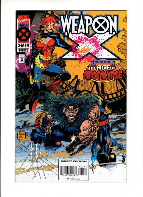 Weapon X, Vol. 1 #1A Marvel Comics 1995