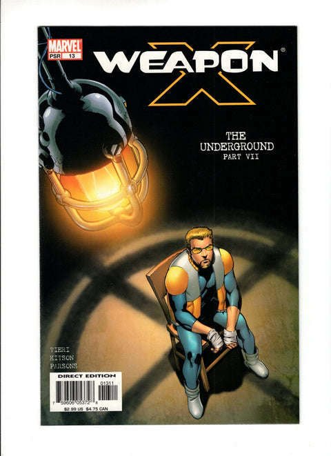 Weapon X, Vol. 2 #13A Marvel Comics 2003
