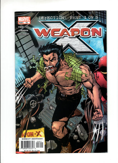 Weapon X, Vol. 2 #16A Marvel Comics 2004