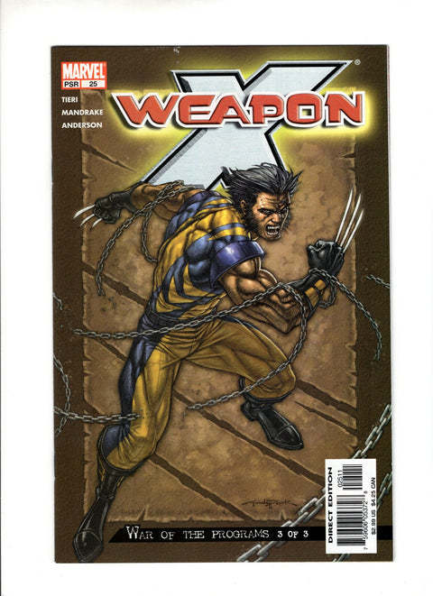 Weapon X, Vol. 2 #25A Marvel Comics 2004