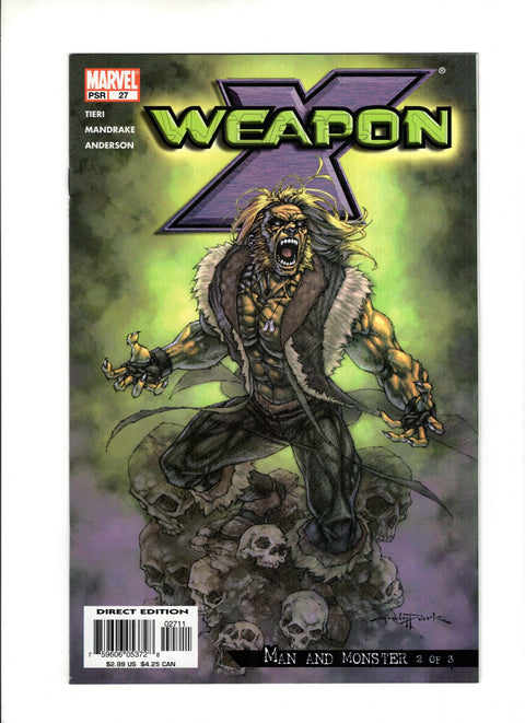 Weapon X, Vol. 2 #27A  Marvel Comics 2004
