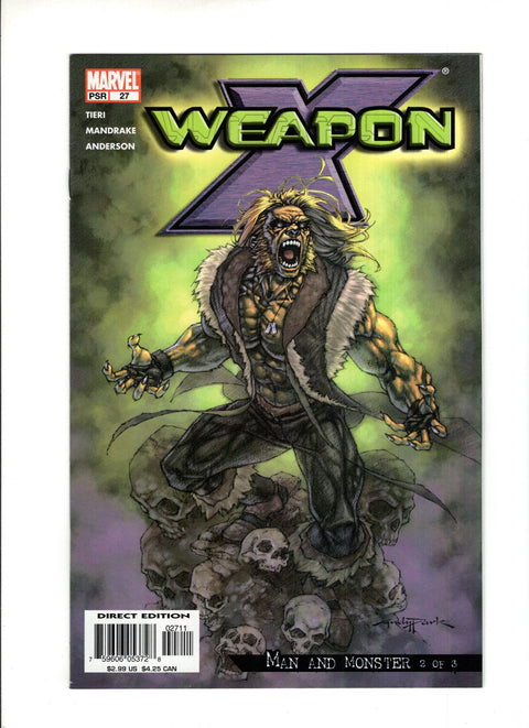 Weapon X, Vol. 2 #27A Marvel Comics 2004
