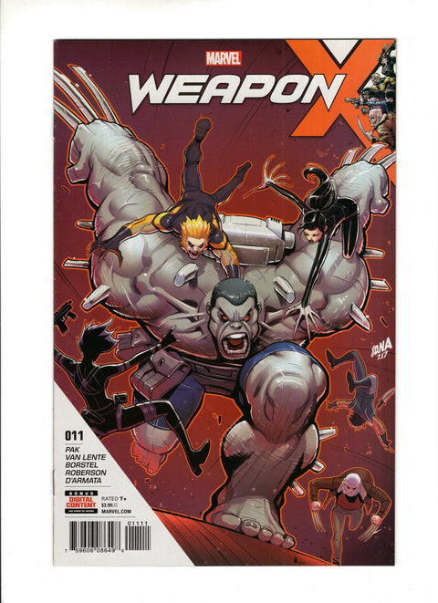 Weapon X, Vol. 3 #11A  Marvel Comics 2017