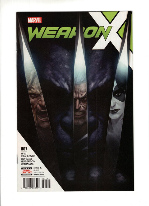 Weapon X, Vol. 3 #7  Marvel Comics 2017