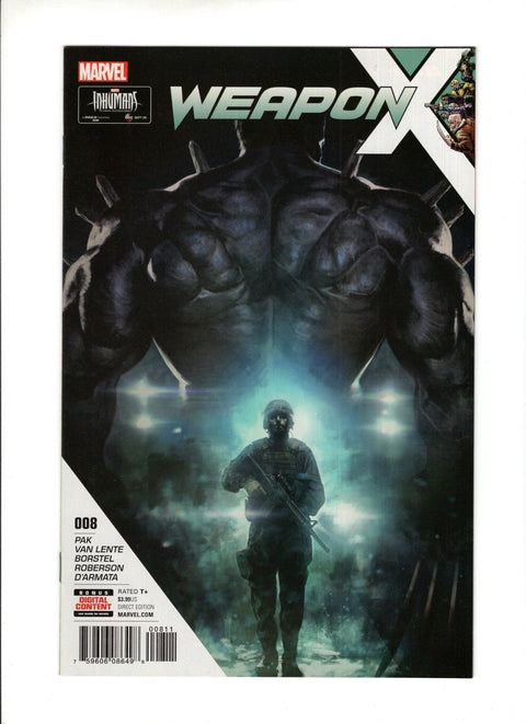 Weapon X, Vol. 3 #8A  Marvel Comics 2017