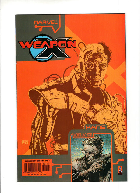 Weapon X: The Draft #1  Marvel Comics 2002