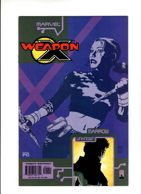 Weapon X: The Draft #1 Marvel Comics 2002