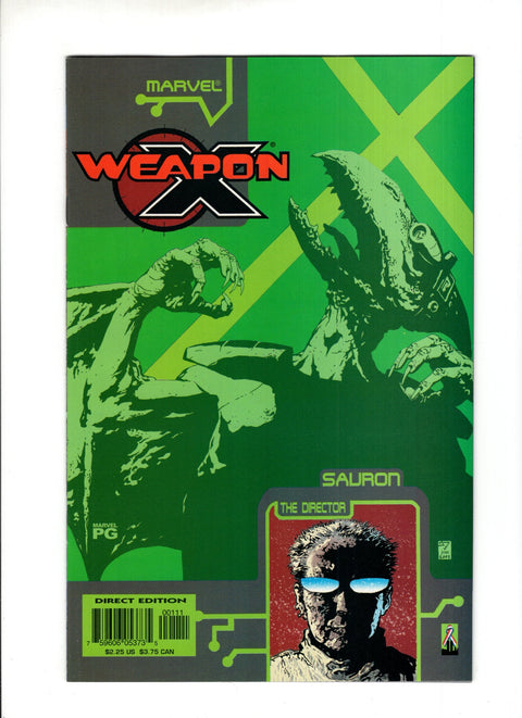 Weapon X: The Draft #1 Marvel Comics 2002