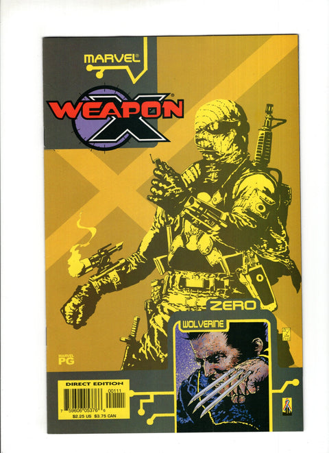 Weapon X: The Draft #1  Marvel Comics 2002