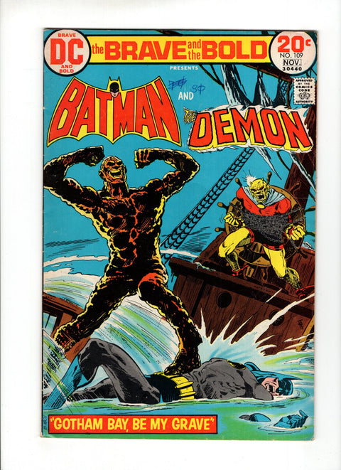 The Brave and the Bold, Vol. 1 #109 DC Comics 1973