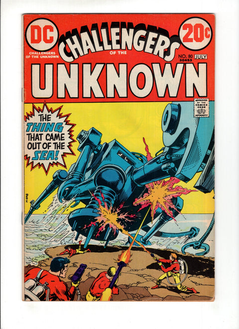 Challengers of the Unknown, Vol. 1 #80 DC Comics 1973