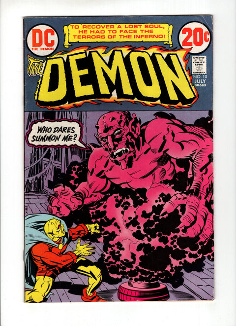The Demon, Vol. 1 #10 DC Comics 1973