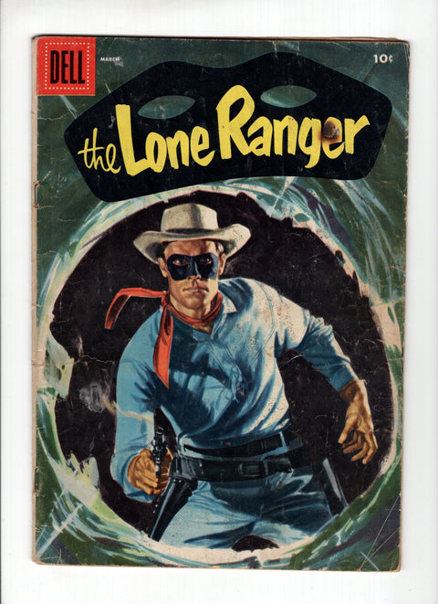 The Lone Ranger (Dell Publishing) #93 Dell Publishing Co. 1956