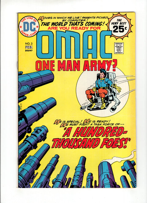OMAC, Vol. 1 #3 DC Comics 1975