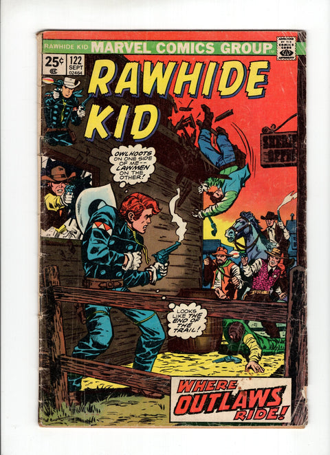 Rawhide Kid, Vol. 1 #122 Marvel Comics 1974