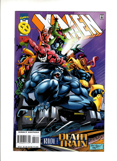 X-Men, Vol. 1 #51A Marvel Comics 1996