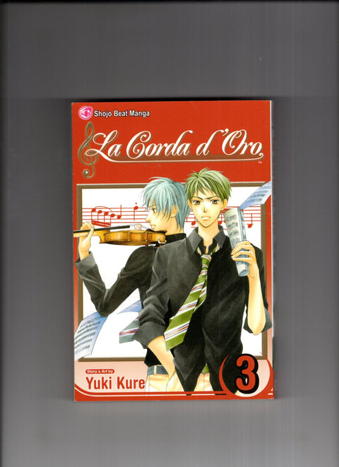 La Corda Doro #3 Shojo Beat Manga 2008