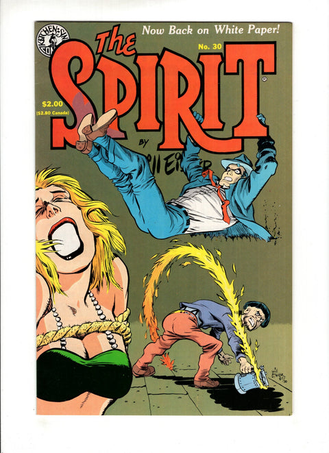 The Spirit (1983-1992) #30 Kitchen Sink Press 1987