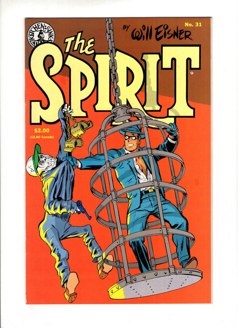 The Spirit (1983-1992) #31 Kitchen Sink Press 1987