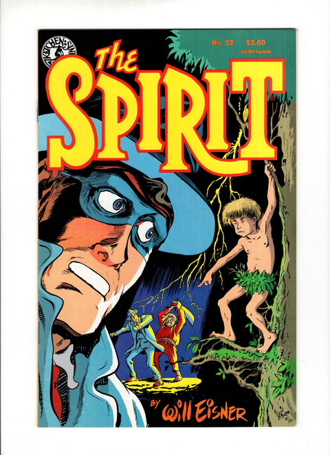 The Spirit (1983-1992) #32 Kitchen Sink Press 1987