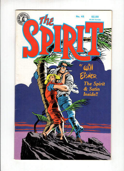 The Spirit (1983-1992) #45 Kitchen Sink Press 1988