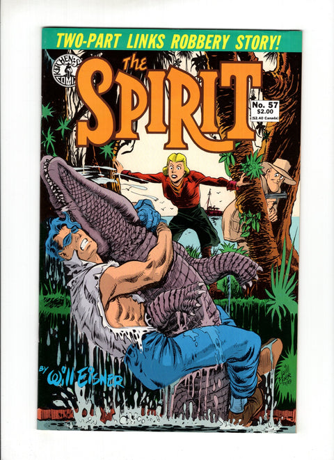 The Spirit (1983-1992) #57 Kitchen Sink Press 1989