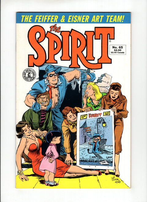 The Spirit (1983-1992) #65 Kitchen Sink Press 1990
