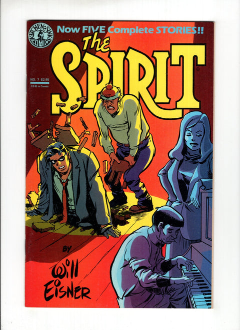 The Spirit (1983-1992) #7 Kitchen Sink Press 1984