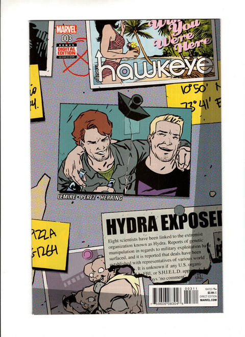 All-New Hawkeye, Vol. 2 #3A Marvel Comics 2016