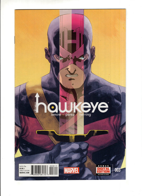 All-New Hawkeye, Vol. 1 #3A  Marvel Comics 2015
