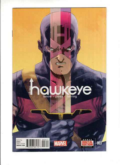 All-New Hawkeye, Vol. 1 #3A Marvel Comics 2015