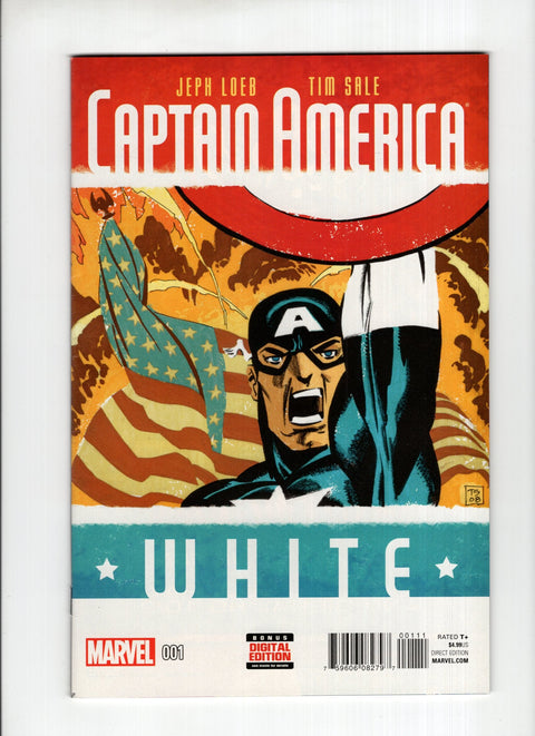 Captain America: White, Vol. 2 #1A Marvel Comics 2015