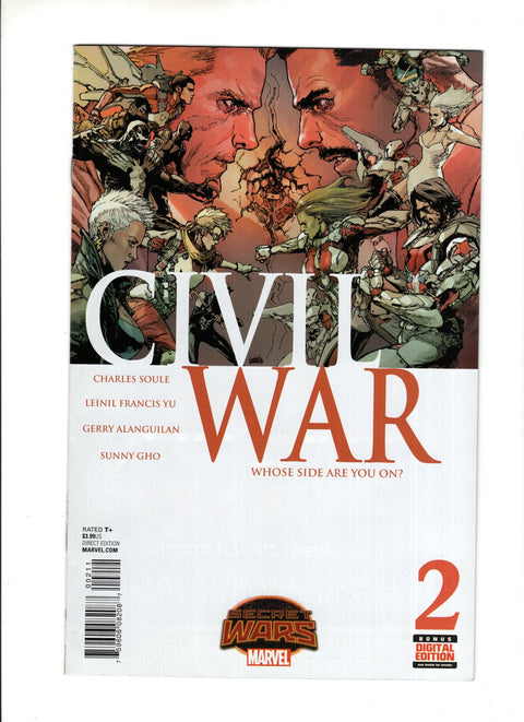 Civil War, Vol. 2 #2A Marvel Comics 2015