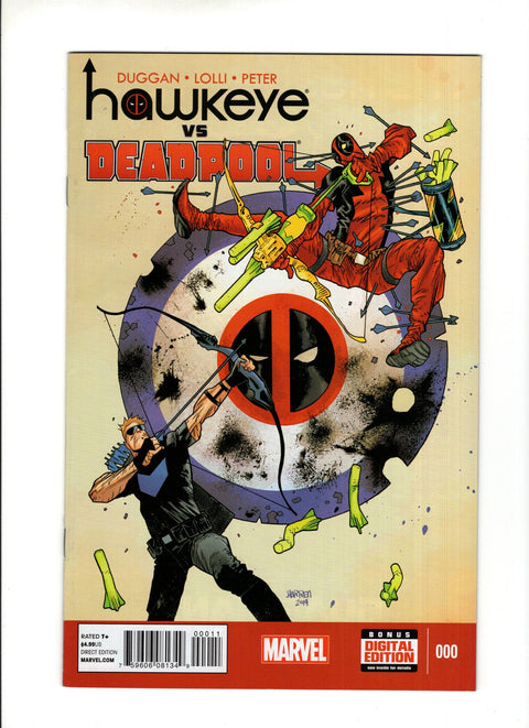 Hawkeye vs. Deadpool #0A First cameo of Spider-Gwen and Jane Foster Thor (Debatable) Marvel Comics 2014