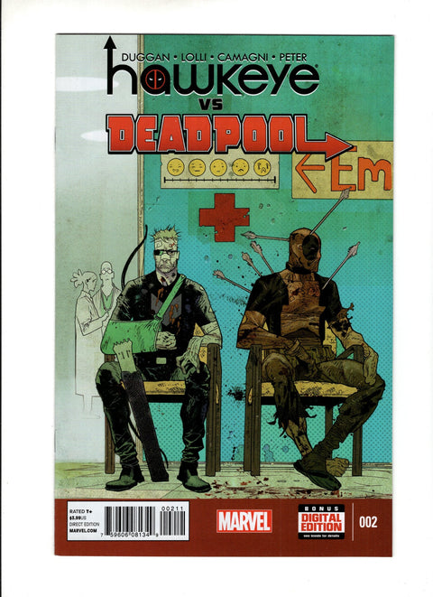 Hawkeye vs. Deadpool #2 Marvel Comics 2014