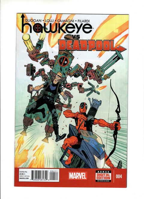 Hawkeye vs. Deadpool #4  Marvel Comics 2015