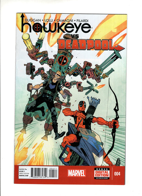 Hawkeye vs. Deadpool #4 Marvel Comics 2015
