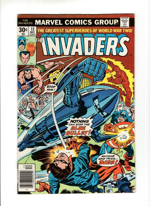 The Invaders, Vol. 1 #11A Marvel Comics 1976
